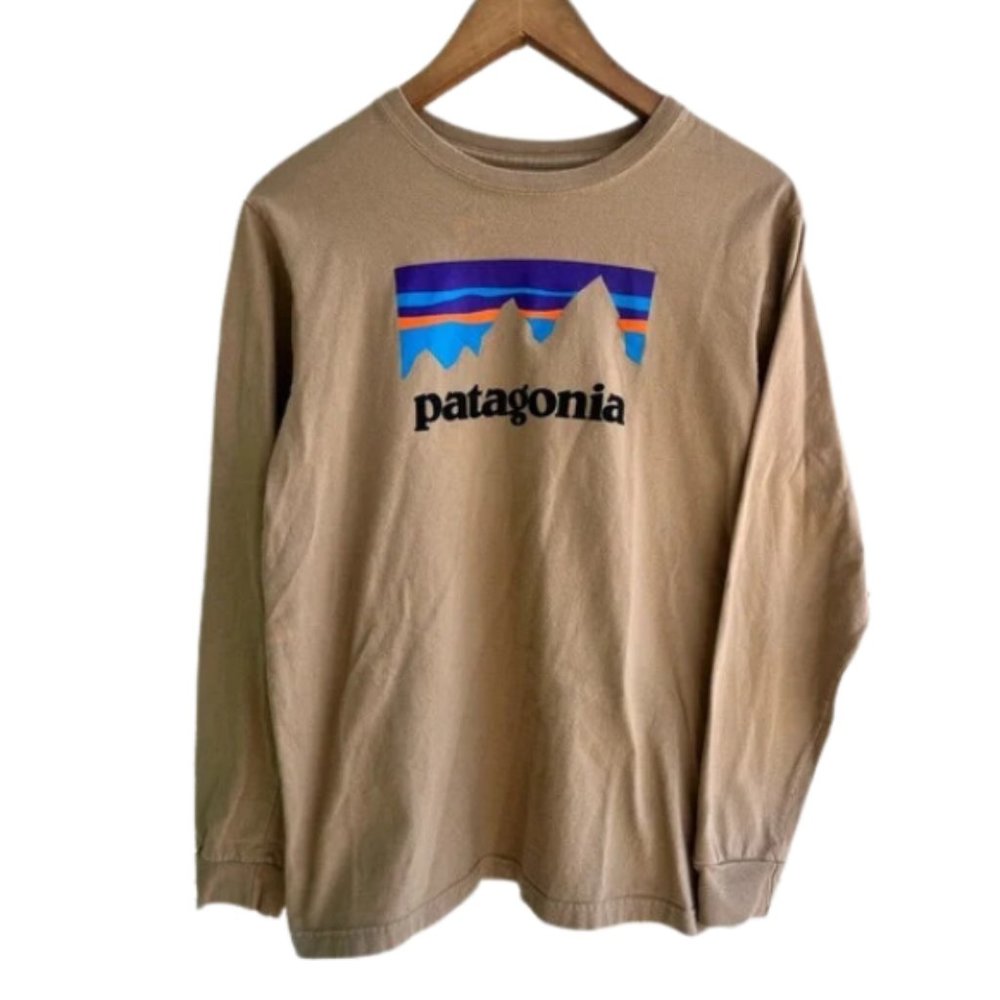 PATAGONIA Long Sleeve Graphic Tee Men’s Small Regular Fit